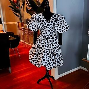 For Her Polkadot dress sz small